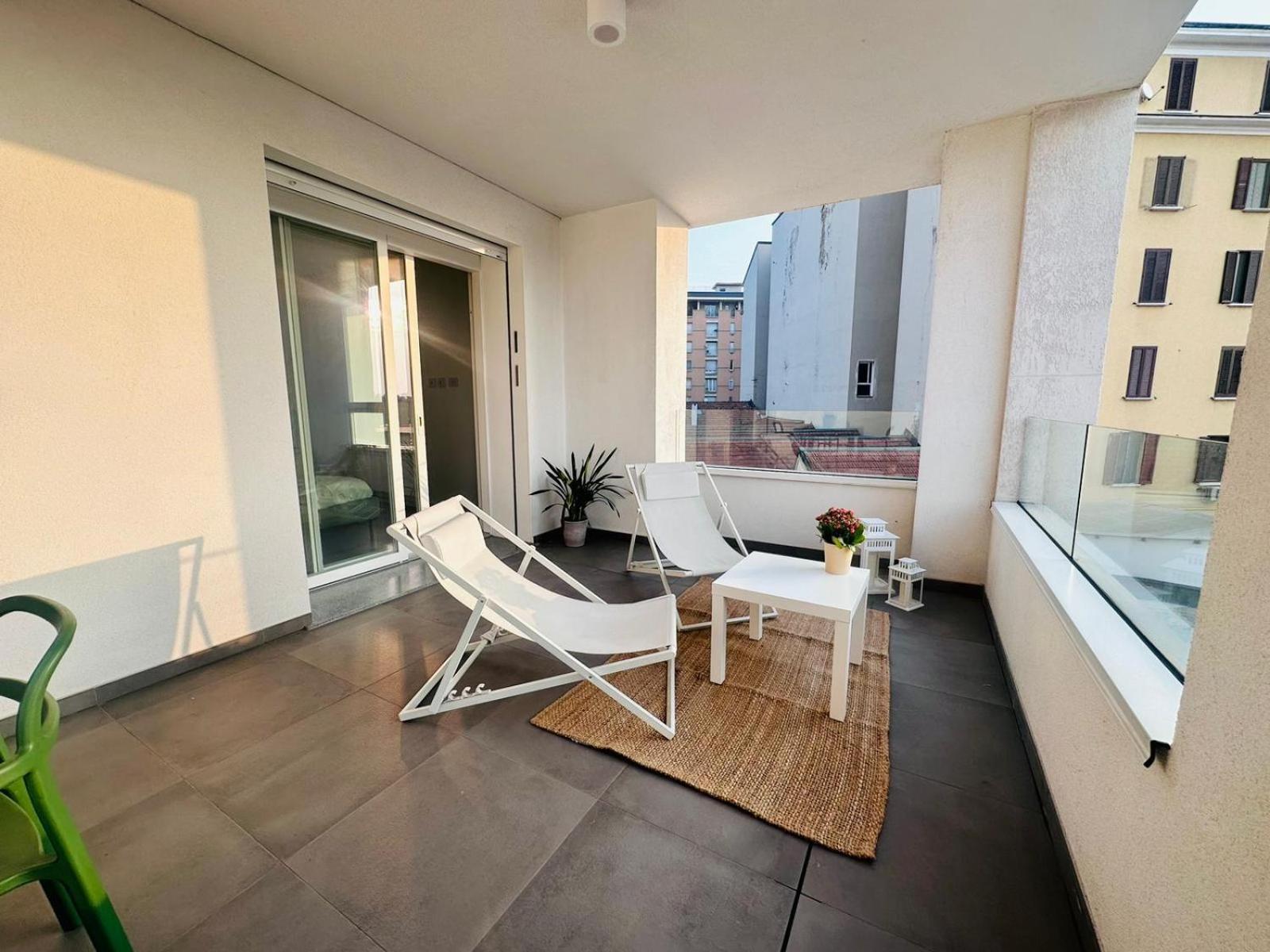 Lovely Terrace Apartment - Porta Romana District Mailand Exterior foto
