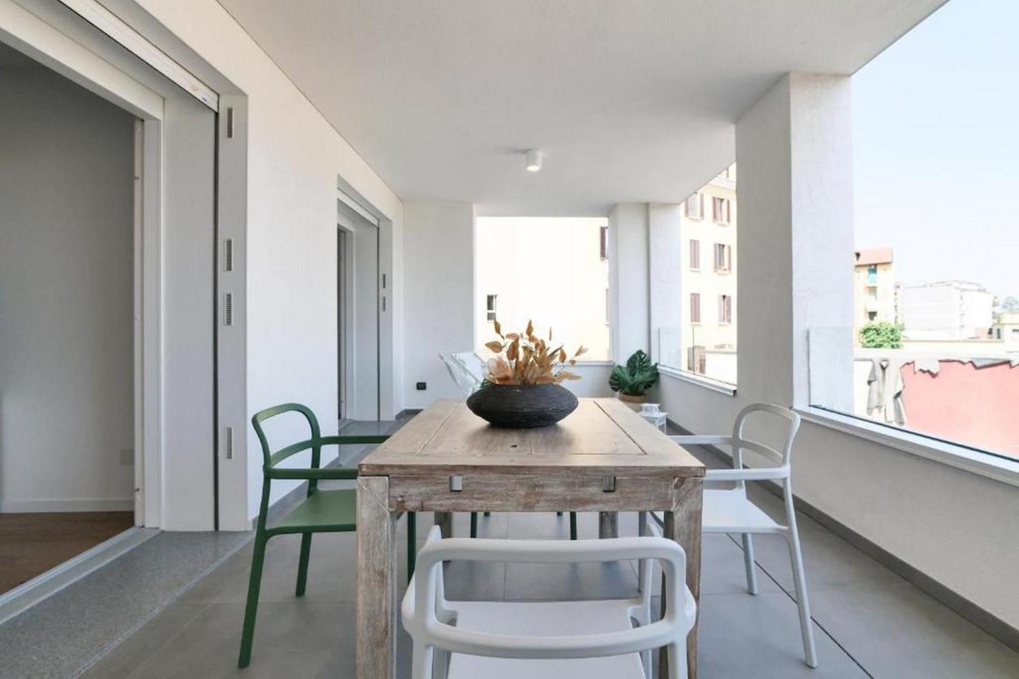 Lovely Terrace Apartment - Porta Romana District Mailand Exterior foto