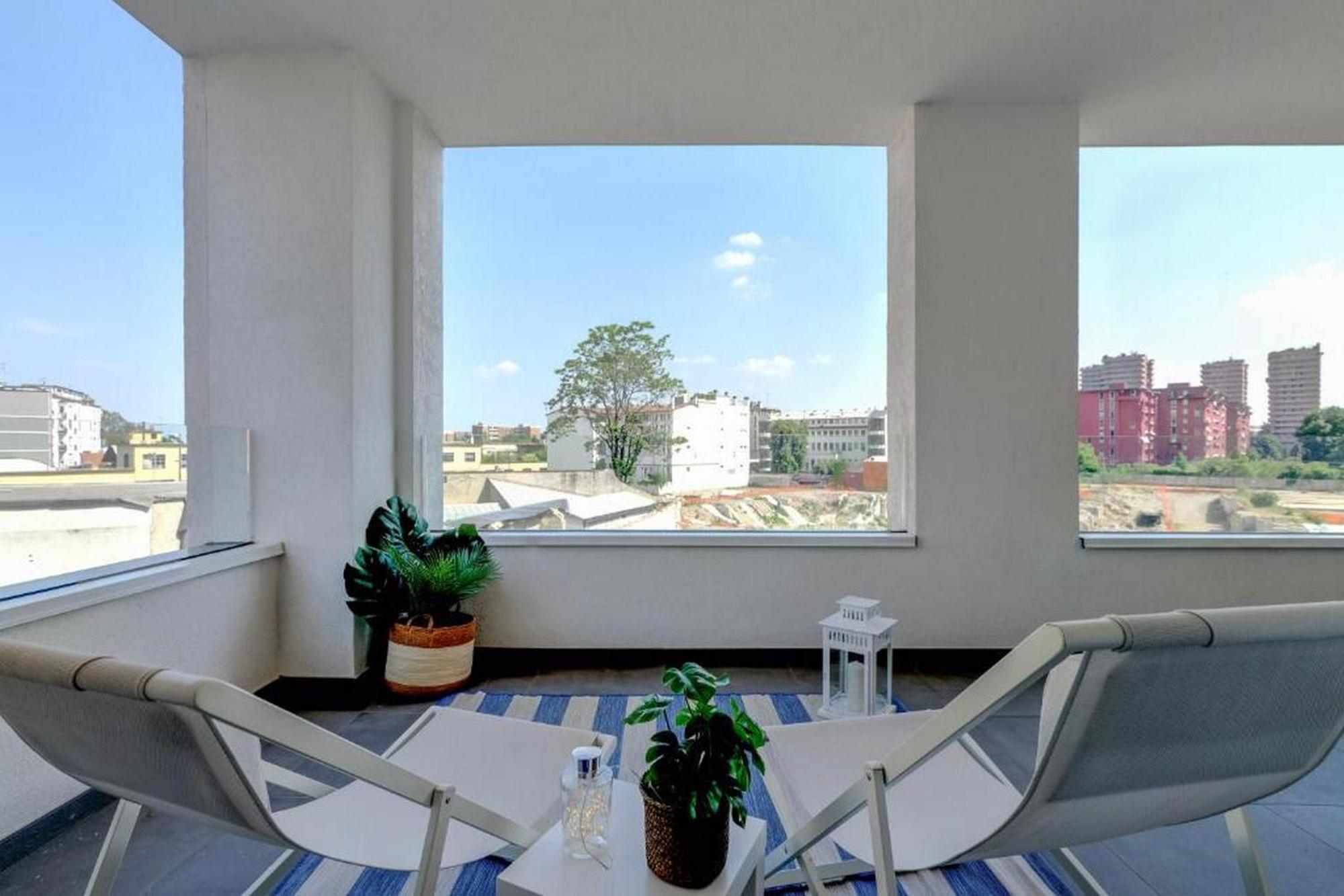 Lovely Terrace Apartment - Porta Romana District Mailand Exterior foto